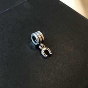 PANDORA horseshoe dangle charm